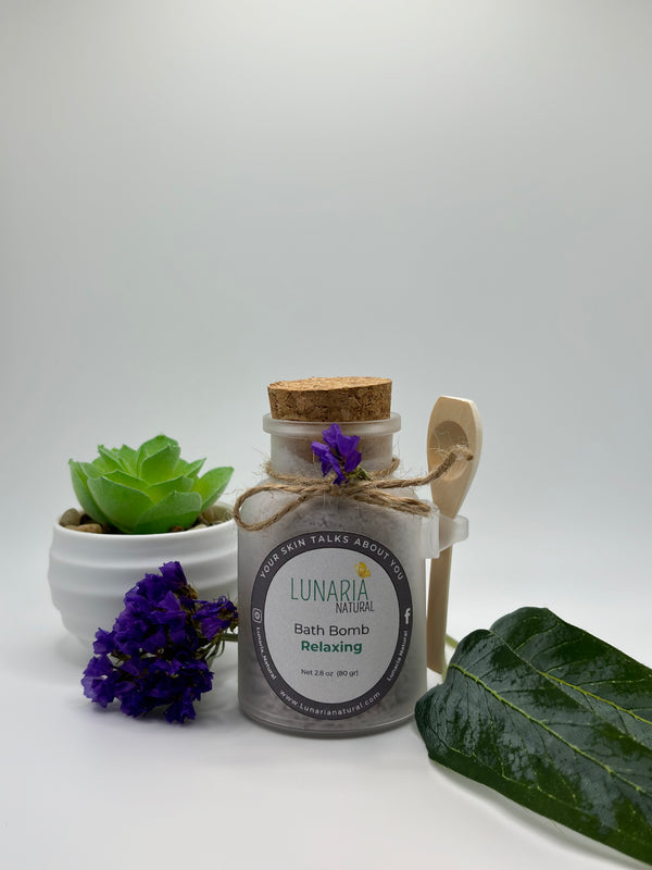Polvo de baño de lavanda