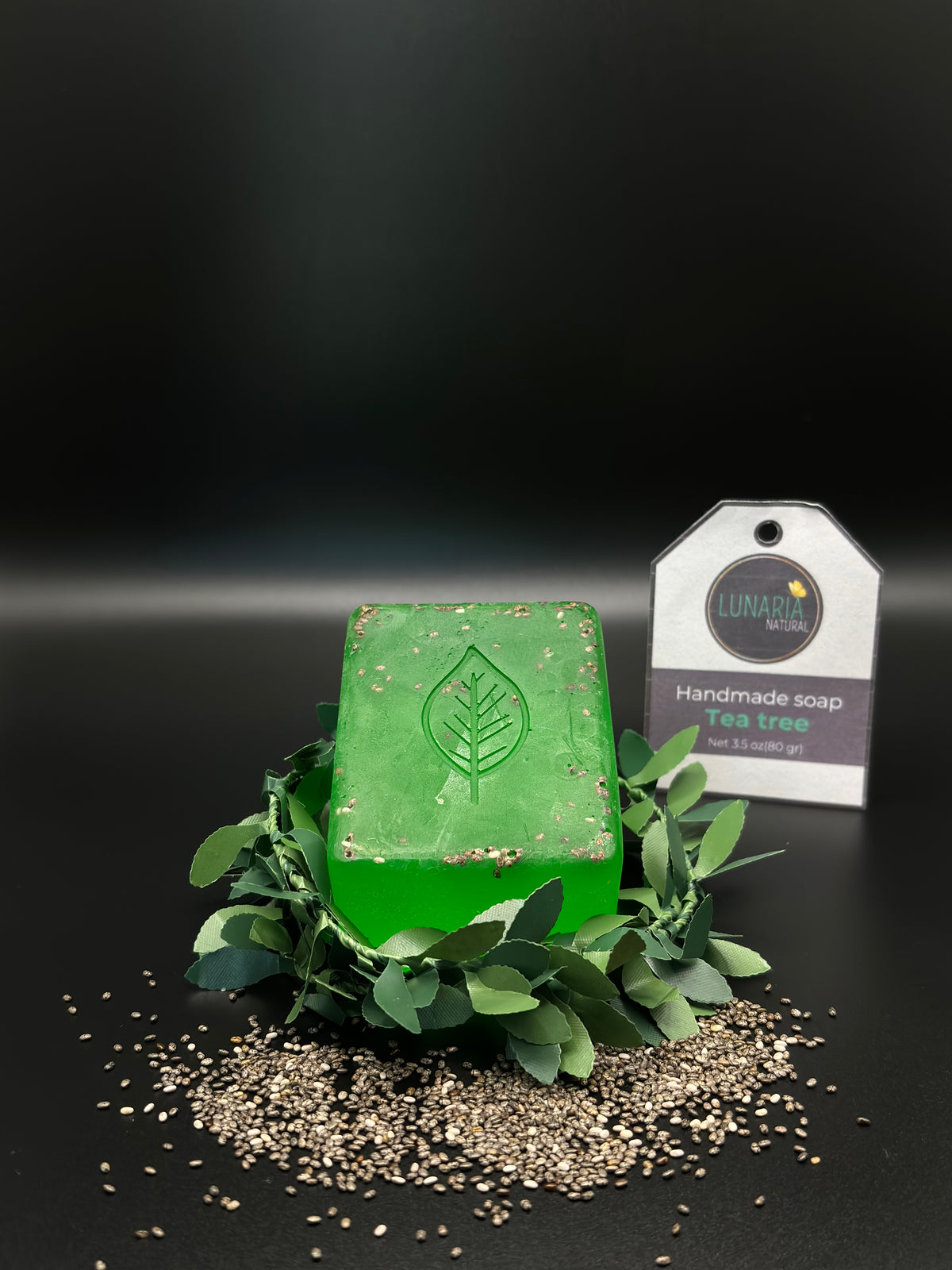 Jabón de árbol de té hecho a mano
