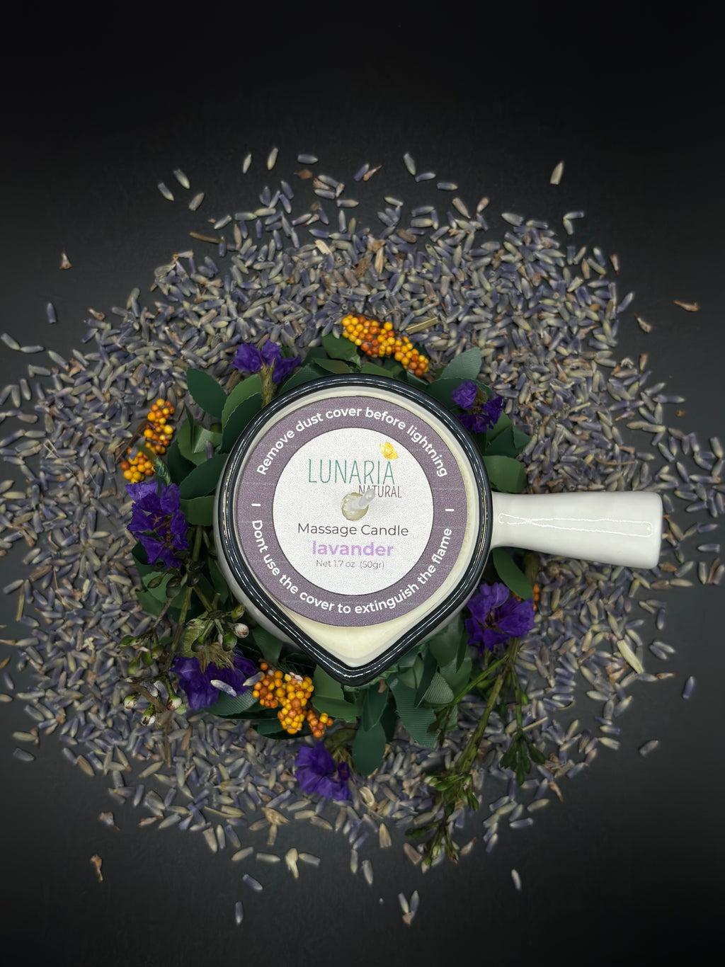 Lavender Body Candle