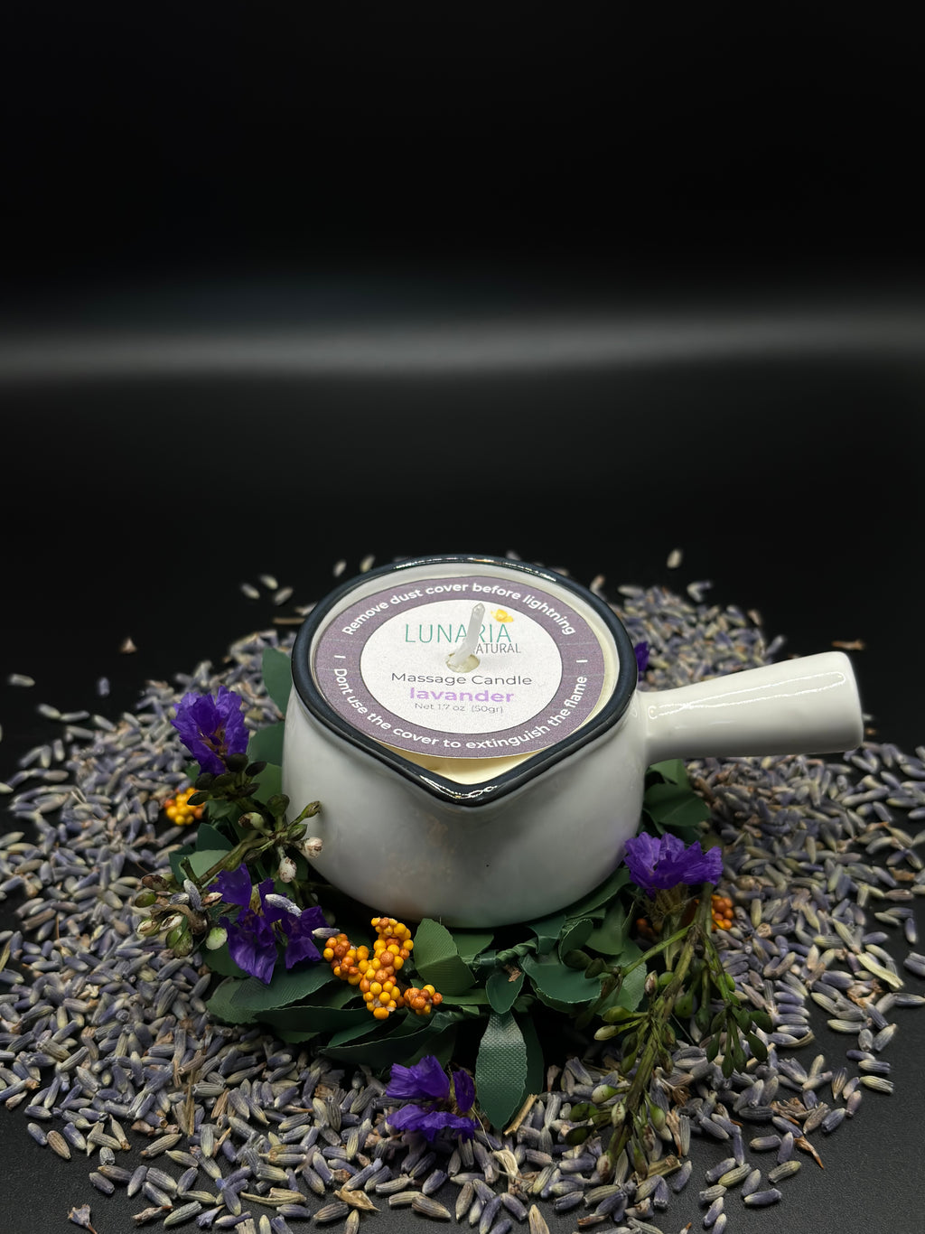 Lavender Body Candle